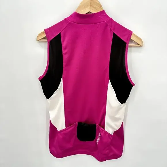 Louis Garneau Pink Bike Jersey // S - Picture 5 of 6